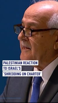 Israel shreds UN charter - Palestinian reaction