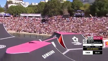 Declan Brooks - 3rd Place Men Final UCI BMX Freestyle Park World Cup