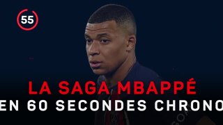 PSG - La saga Mbappé en 60 secondes chrono