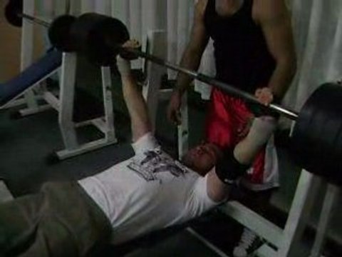Bench Press 110 kg 242 lb @70 kg bodweight