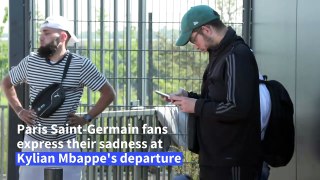PSG fans 'sad' as football star Kylian Mbappe announces his exit