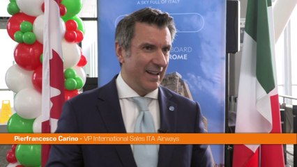 Ita, Carino "Orgoglio per nuovo collegamento Roma-Toronto"