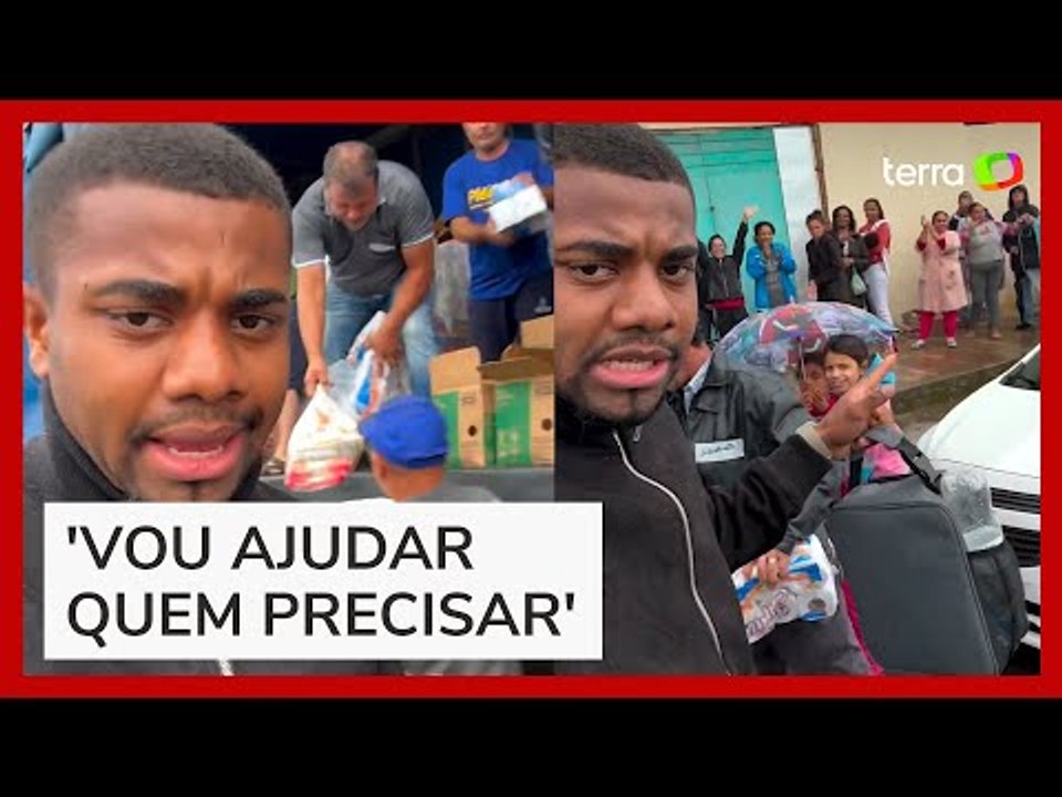 Davi, campeão do BBB24, rebate críticas e segue mostrando ações no RS: 'Deus tem sido meu refúgio'