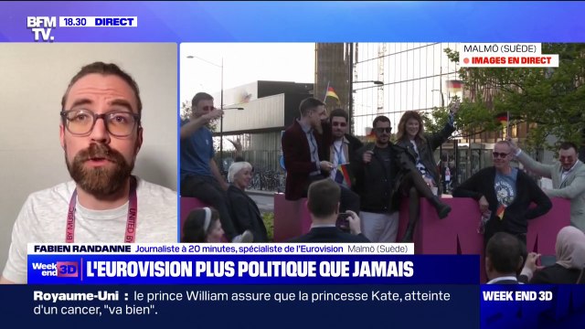 Tensions à l'Eurovision: plusieurs délégations voudraient se retirer du concours , raconte le journaliste Fabien Randanne