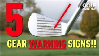 Wear And Tear Warning Signs For Your Golf Equipment