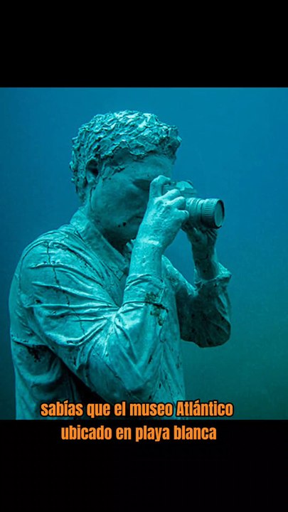 Curiosidades del Único Museo Submarino del Mundo que está en  Lanzarote
