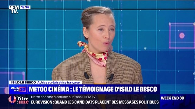 #MeTooCinéma: Dès qu'on rentre dans les violences sexistes, c'est le monde à l'envers en matière de justice, regrette Isild Le Besco, qui a été en couple avec le réalisateur Benoît Jacquot lorsqu'elle avait 16 ans et lui 52 ans