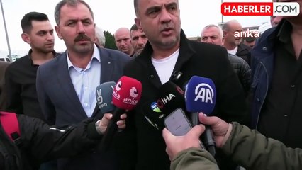 Rize-Trabzon Minibüs Kooperatifi Üyeleri Korsan Taşımacılığı Protesto Etti