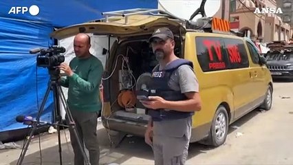 Gaza, i giornalisti lasciano Rafah dopo l'avvertimento israeliano