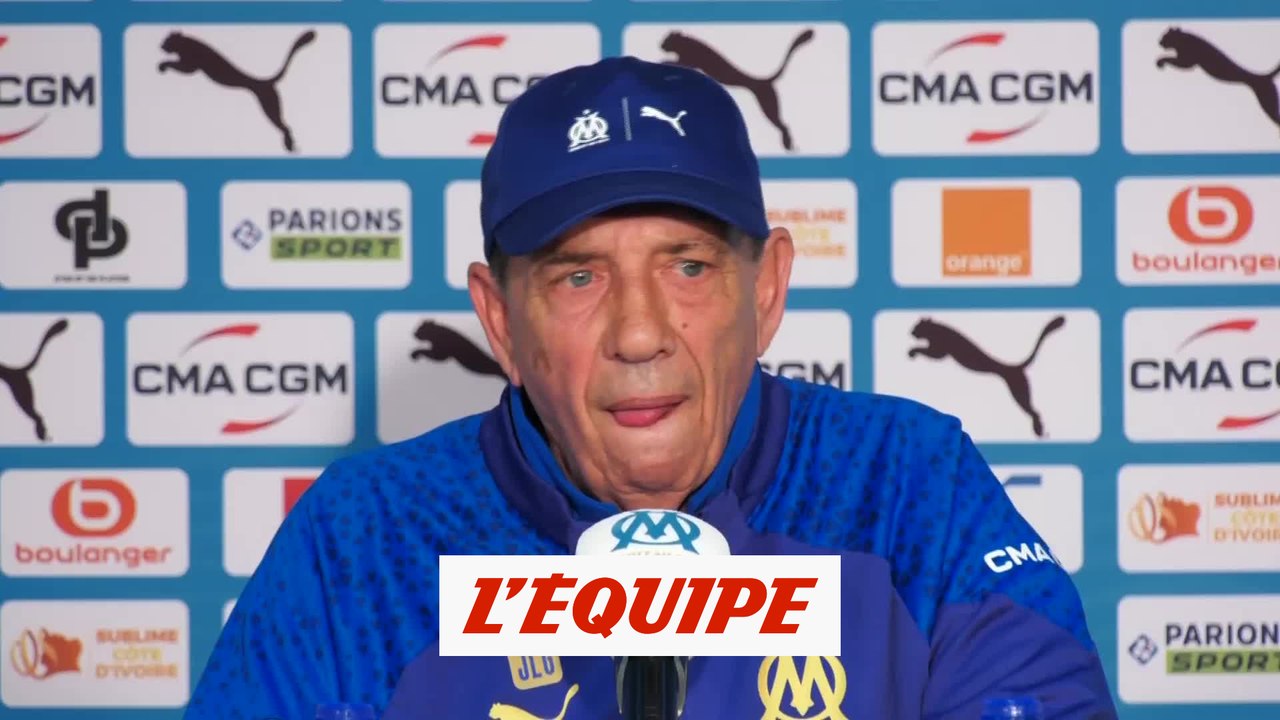 Gasset : « Je veux terminer ma mission par une victoire au Vélodrome » - Foot - L1 - OM