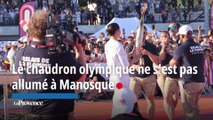 Le chaudron olympique ne s’est pas allumé à Manosque