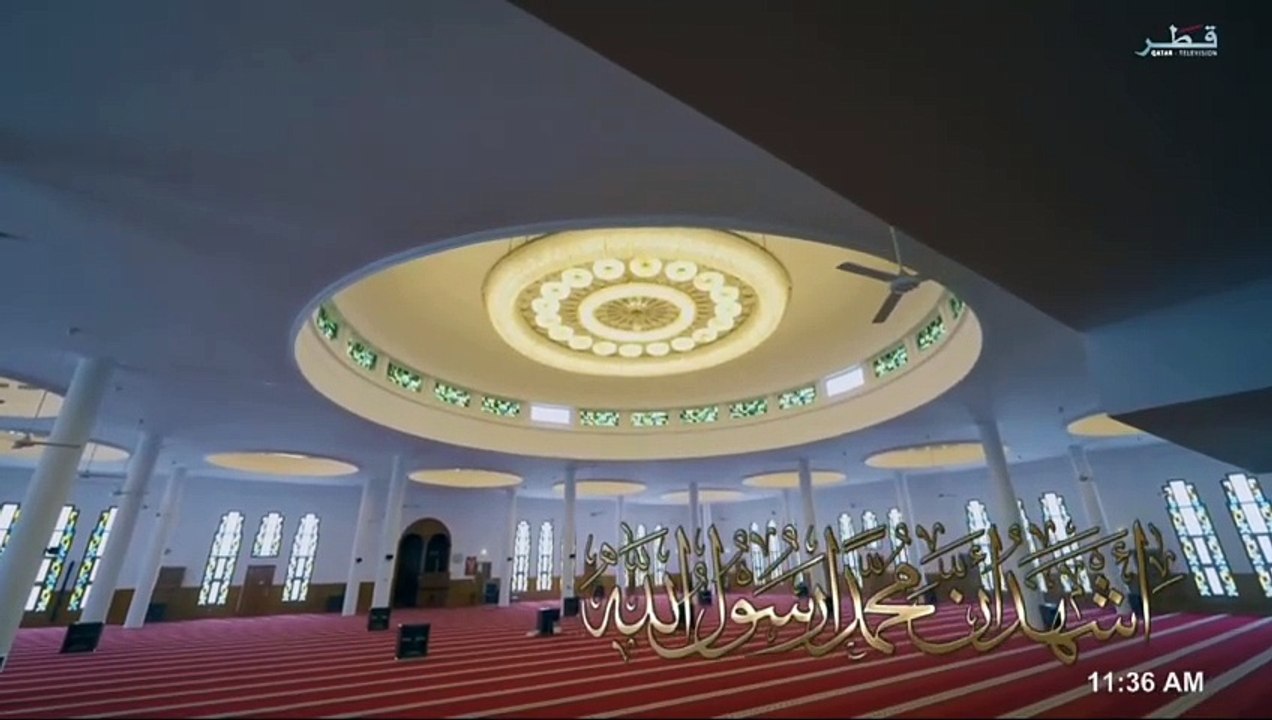 أذان الظهر من تلفزيون قطر 2024