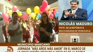 Pdte. Maduro envía saludo amoroso a los abuelos y abuelas del estado Nueva Esparta