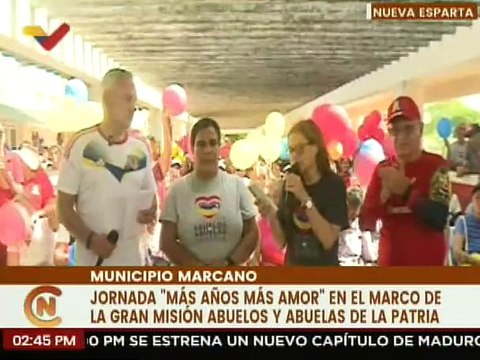 Nva. Esparta | Jornada Más año, Más amor favorece a los abuelos y abuelas del mcpio. Marcano