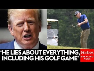WATCH: Donald Trump Excoriates Biden Over 'Inflation Tax', Takes Swing At His Golf Game