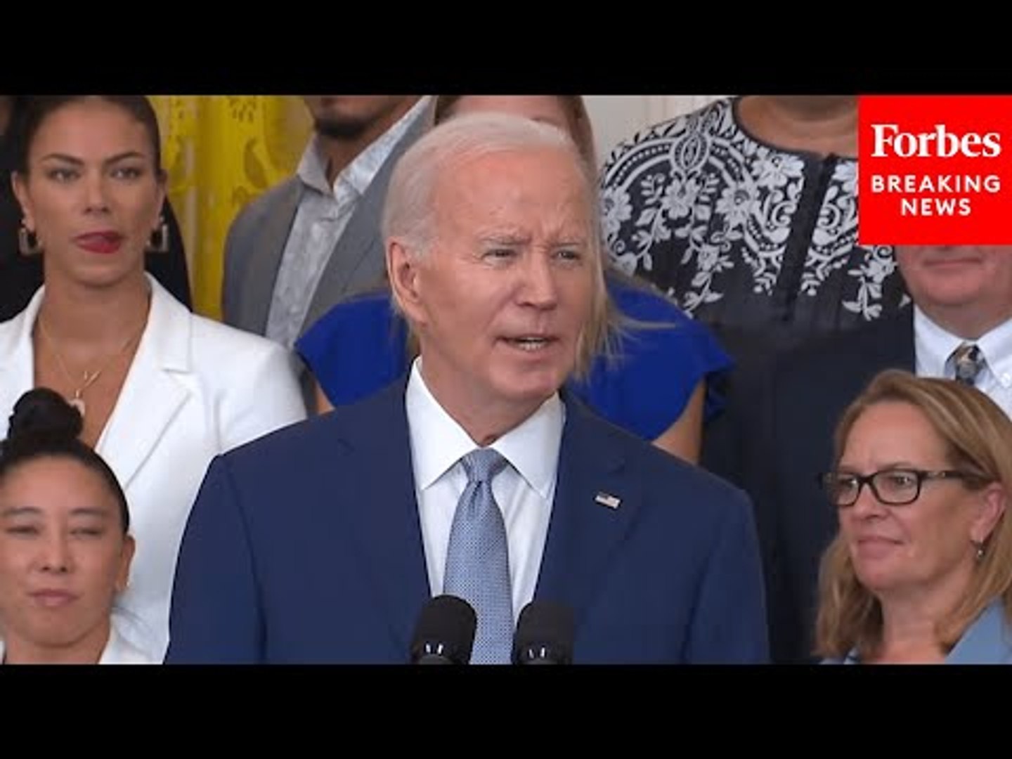 ⁣VIRAL MOMENT: Biden Gaffes During WNBA Championship Speech