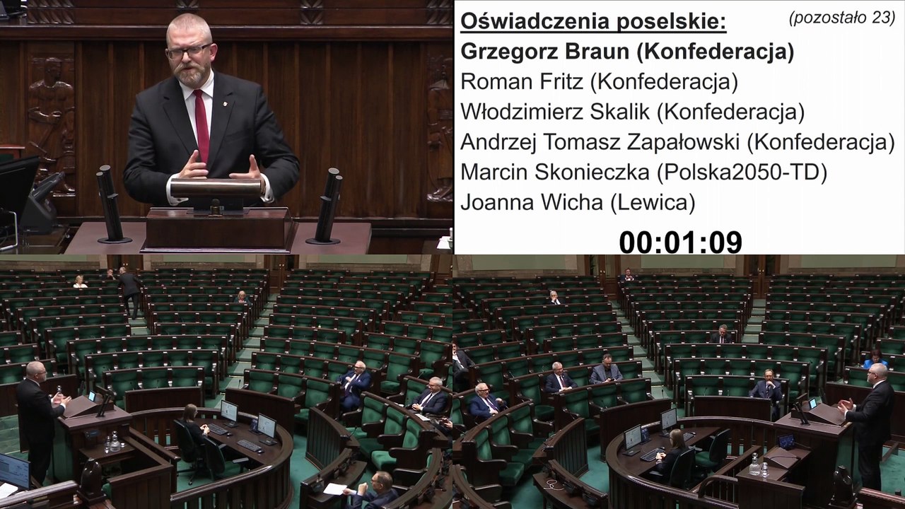 Grzegorz Braun: Moje skromne ALE realne osiągnięcie