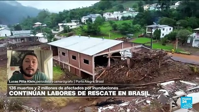 Lucas Pitta Klein: El 80% de Rio Grande do Sul está en estado de calamidad por las inundaciones