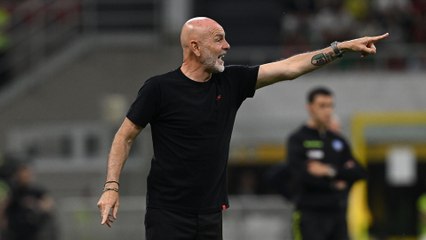 Pioli: "Contento dell'atteggiamento"