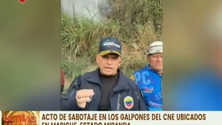 Vpdte. Sec. Remigio Ceballos denuncia acto de sabotaje en los galpones del CNE en el edo. Miranda