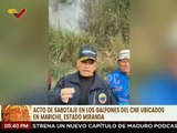 Vpdte. Sec. Remigio Ceballos denuncia acto de sabotaje en los galpones del CNE en el edo. Miranda