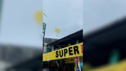 Accidente de parasailing