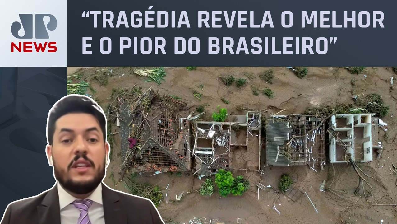 Instituto em SP arrecada mais de 150 toneladas de doações às vítimas no RS; Tavares analisa