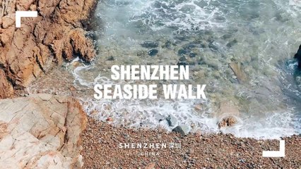 Amazing Shenzhen Seaside Walk at Yantian Waterfront Boardwalk