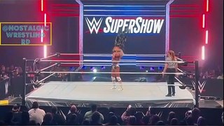 Bayley & Jade Cargill vs Damage CTRL Attack WWE Supershow