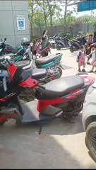 Cute Trishu school exit 10may24