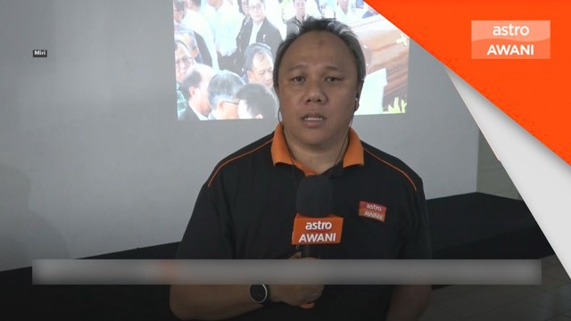 Jasad Mutang Tagal tiba di Miri untuk penghormatan terakhir