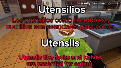 Aprende Inglés En VRCHAT #3: La Cocina
