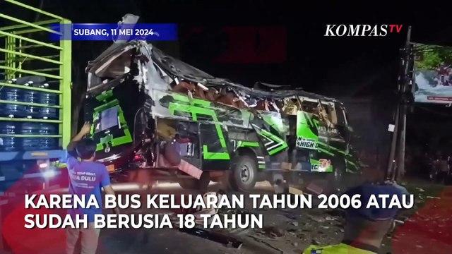 Kecelakaan Bus Subang, Dishub Bilang Begini