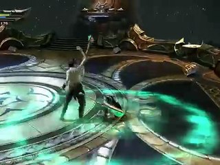 Kratos fights Castor and Pollux