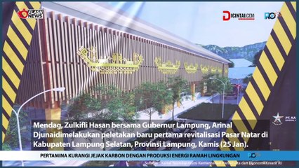 Revitalisasi Pasar Natar Dianggarkan Rp44,42 Miliar