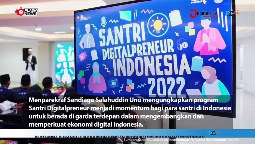 Santri Digitalpreneur Jadikan Santri Sebagai Garda Terdepan Pengembangan Ekonomi Digital