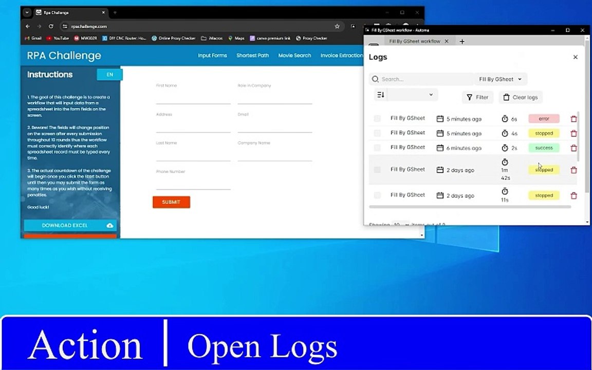 Find Errors in Automa Workflow | Automa