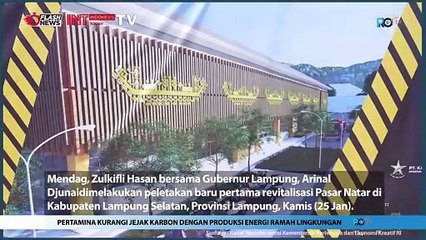 Revitalisasi Pasar Natar Dianggarkan Rp.44,42 Miliar