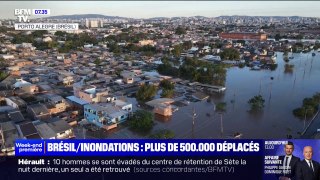 Brésil: il y a plus de 500.000 déplacés à cause des inondations dans le sud du pays