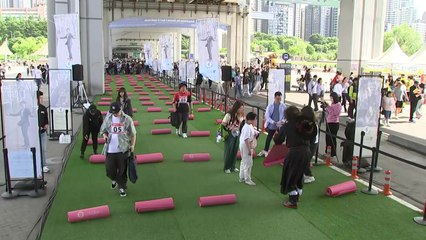 '멍 때리기' 챔피언은 누구?...한강 즐길 거리 '한가득' / YTN