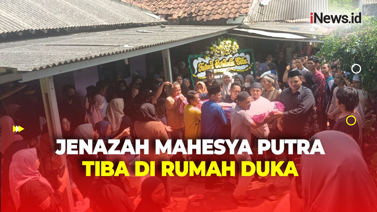 Tangis Keluarga Pecah! Sambut Kedatangan Jenazah Mahesya Putra Siswa SMK Korban Kecelakaan Bus di Subang