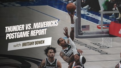 NBA PLAYOFFS UPDATE: PJ Washington Jr. 27 Points Leads Dallas In Win Over OKC Giving Mavericks 2-1 Lead In The Series