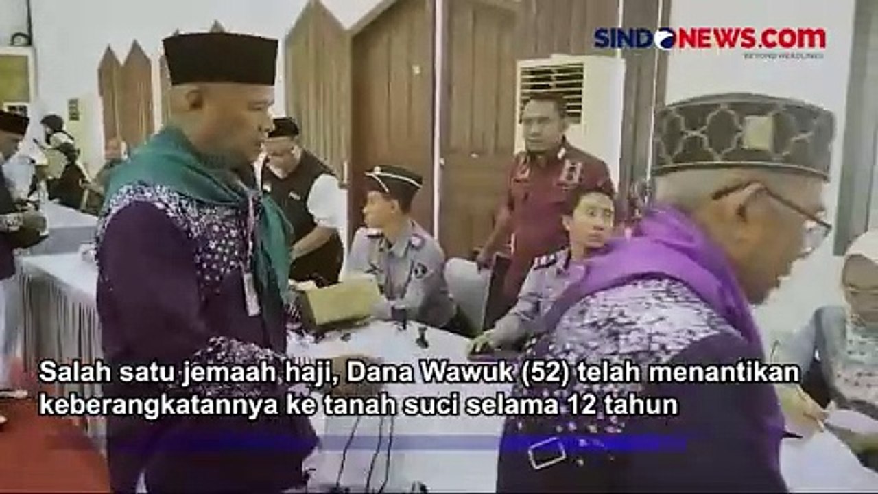 Cerita Dana Wawuk Jemaah Haji Asal Jakarta, Menunggu 12 Tahun untuk Berangkat ke Tanah Suci