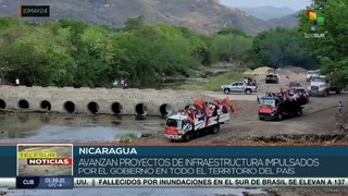 Gobierno de Nicaragua impulsa proyectos de infraestructura vial con el fin de unir a las comunidades