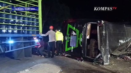 Terungkap! Sopir Bus Siswa SMK Depok Akui Rem Blong, Inisiatif Banting Setir ke Kanan
