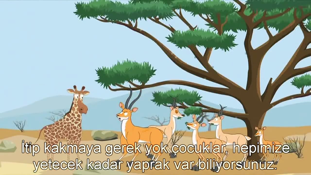 Zürafaların neden uzun boyunları var