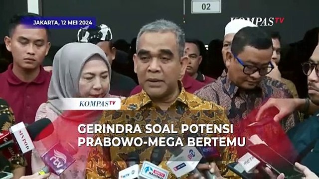 Jawab Sekjen Gerindra Ahmad Muzani soal Potensi Pertemuan Prabowo dan Megawati