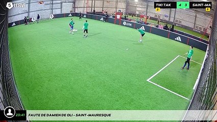 Faute de Damien De Oli - Saint-Mauresque