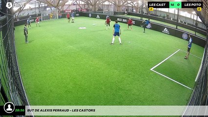 But de Alexis PERRAUD - LES CASTORS