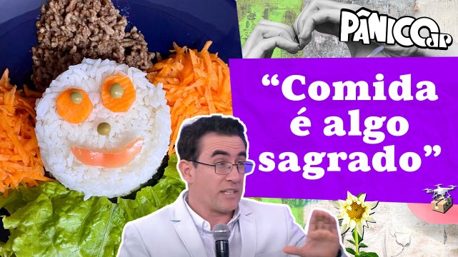 TIAGO ROCHA SOBRE ALIMENTAÇÃO DO POVÃO: “ESTÃO COMENDO OS PIORES ALIMENTOS DA HISTÓRIA”